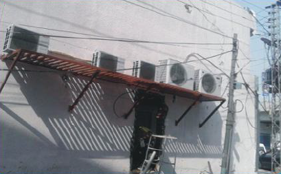 M\S Telenor Franchise Multan: Installation of wall mounted $ ducted split of 20 ton for M\S Telenor Multan Franchise Office